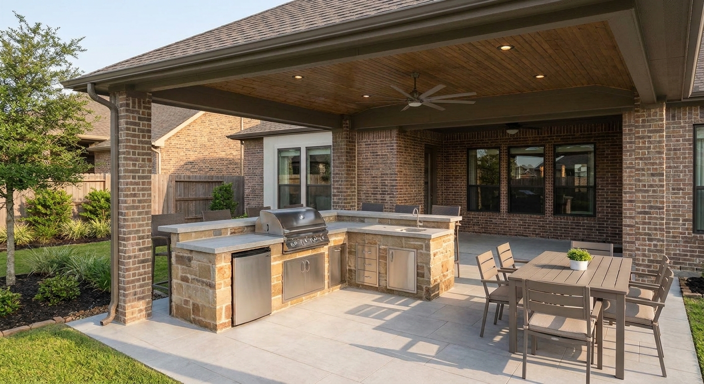 Custom Outdoor kitchen