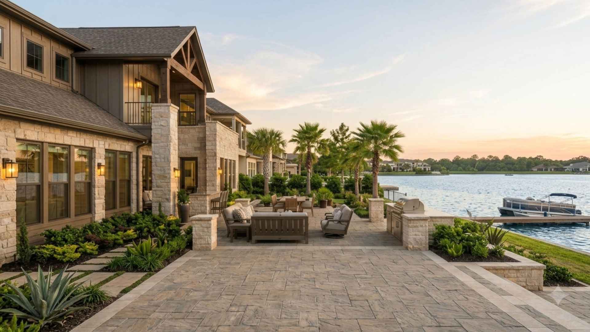 Before Outdoor Living in Towne Lake