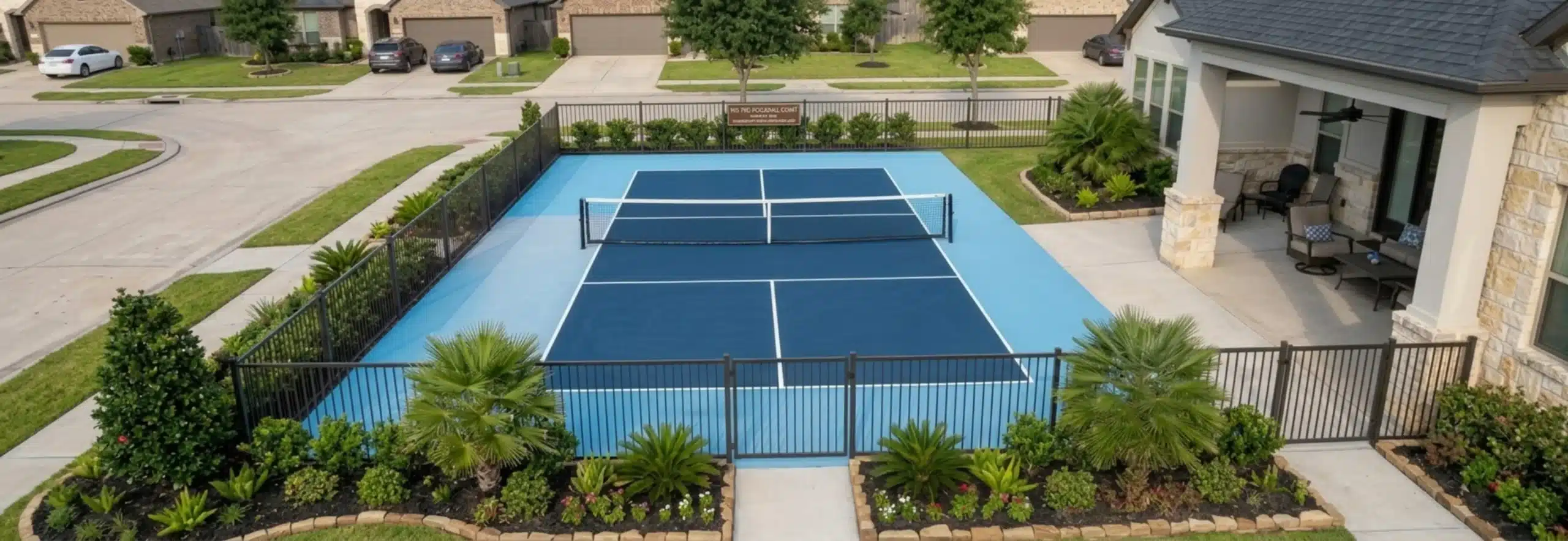 THE PRO PICKEBALL COURT
