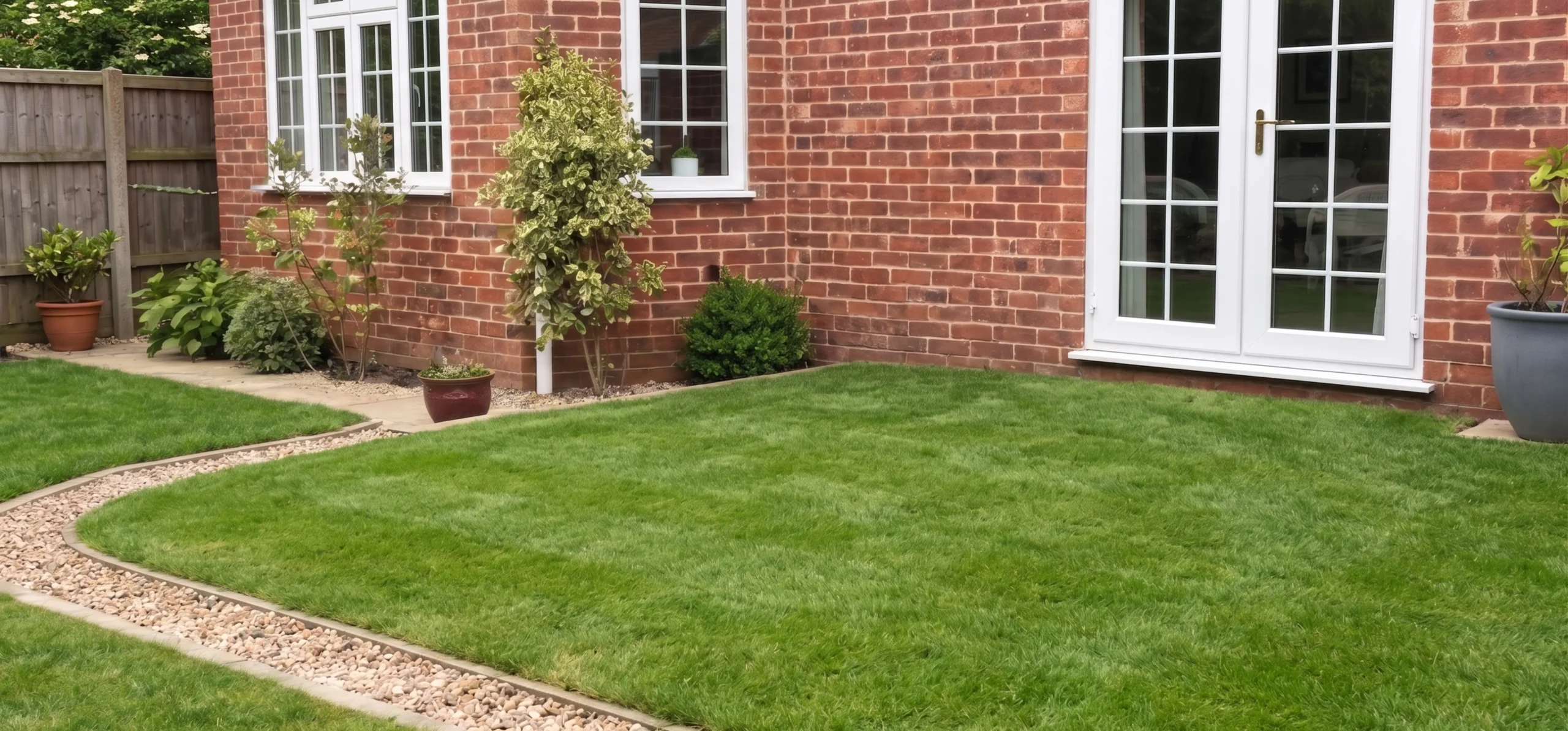 before decking patio