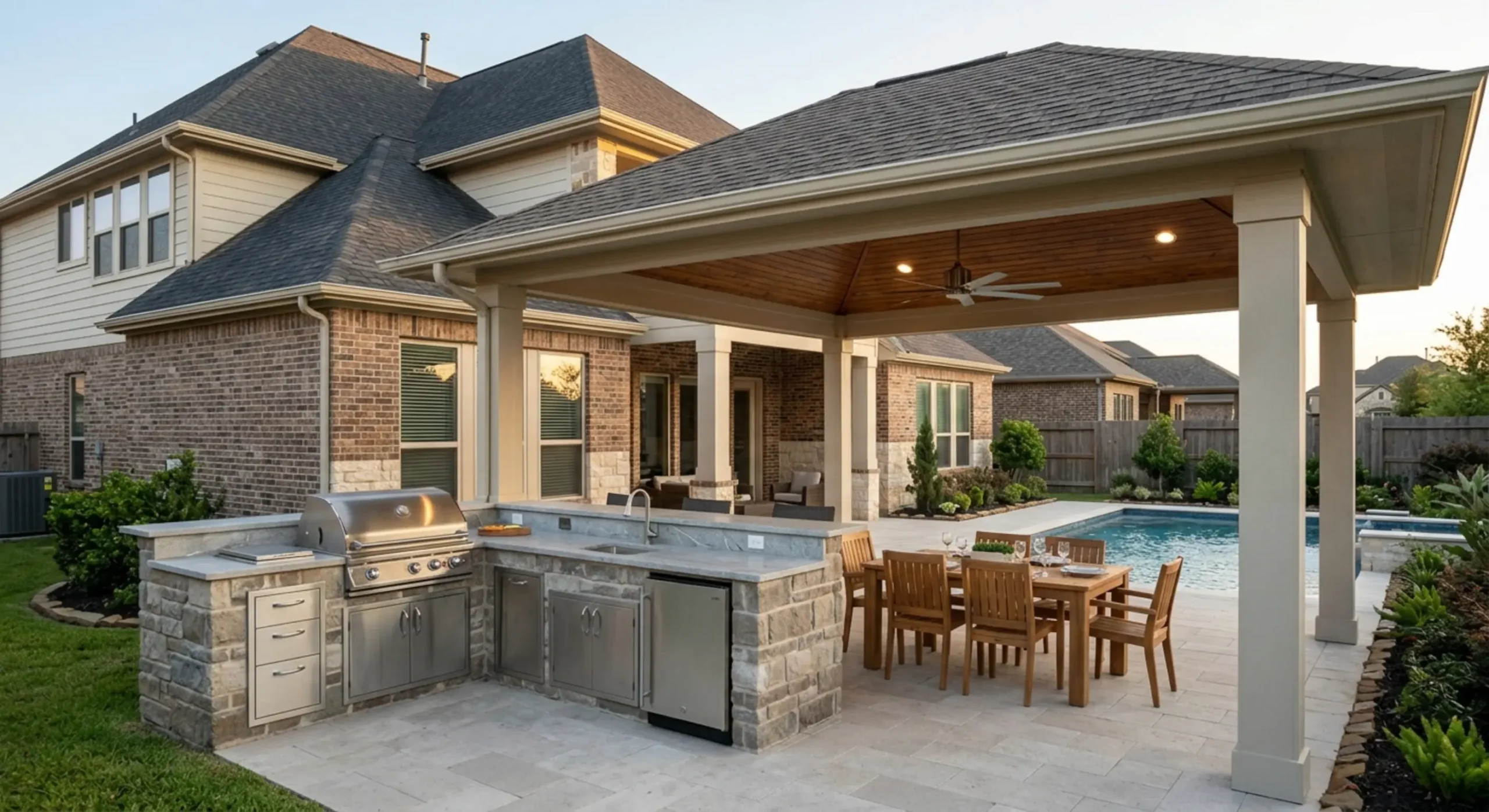 Kitchen outdoor